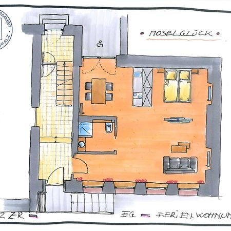 Moselloft Zeltingen-Rachtig Διαμέρισμα Εξωτερικό φωτογραφία