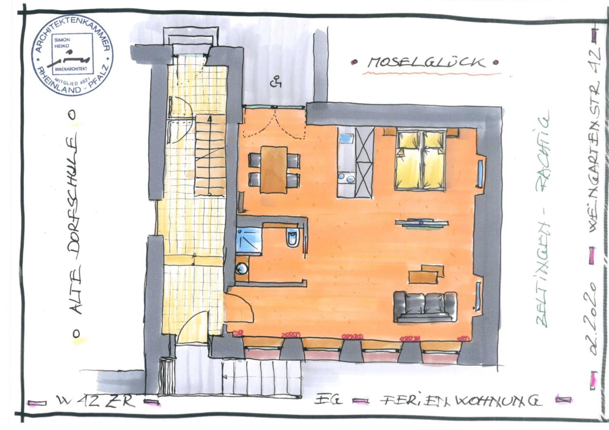 Moselloft Zeltingen-Rachtig Διαμέρισμα Εξωτερικό φωτογραφία