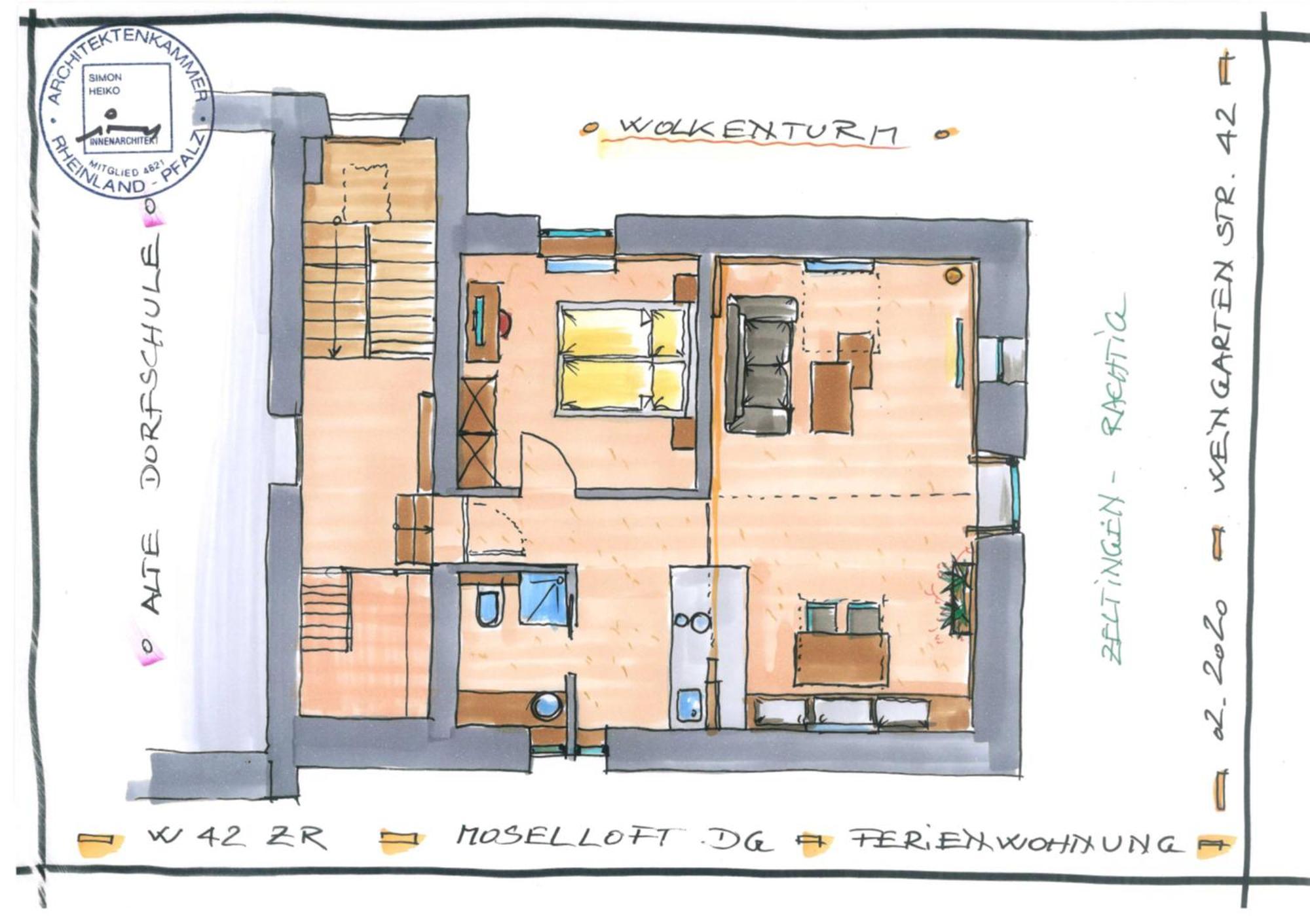 Moselloft Zeltingen-Rachtig Διαμέρισμα Εξωτερικό φωτογραφία